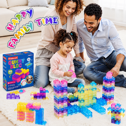 Squish Gummy Blocks - 40pcs