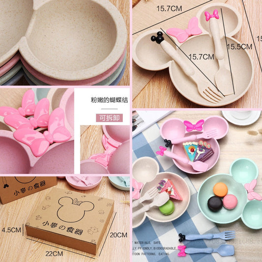 Mickey Minnie Cutlery Set