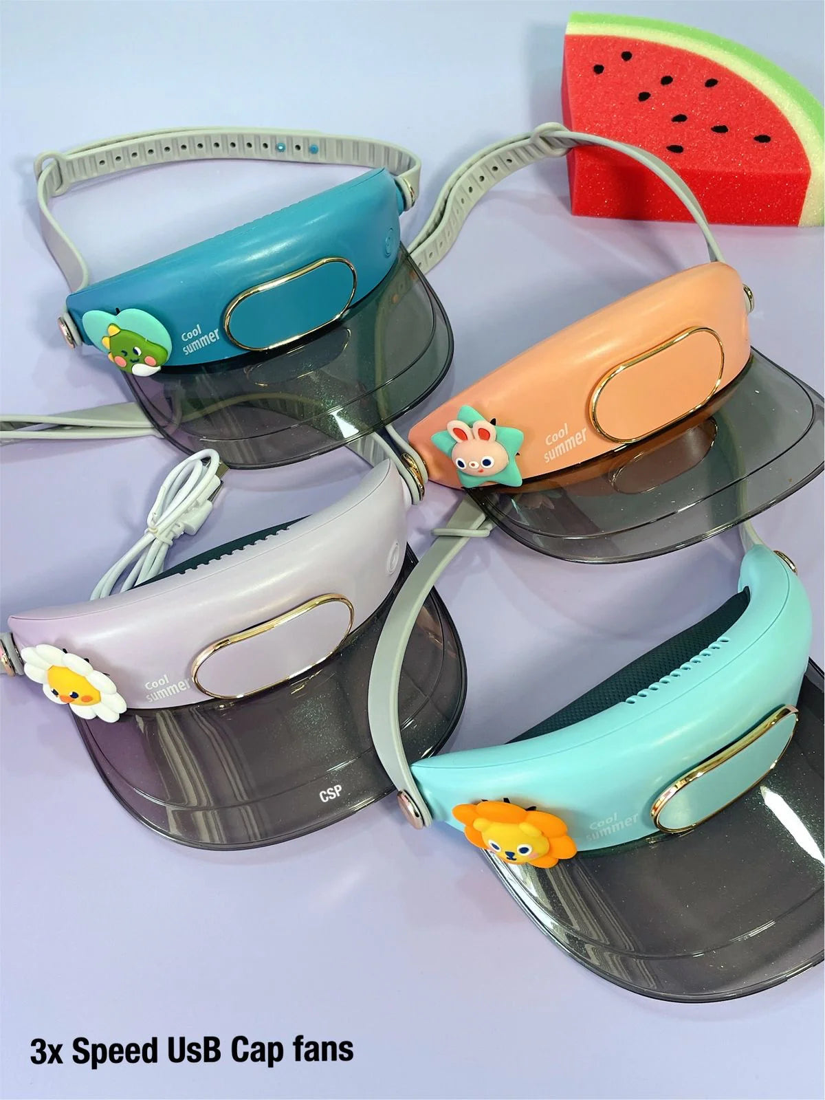 Kids Cute Fan Cap