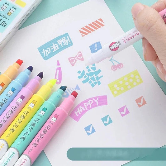 Kawaii Erasable Highlighter