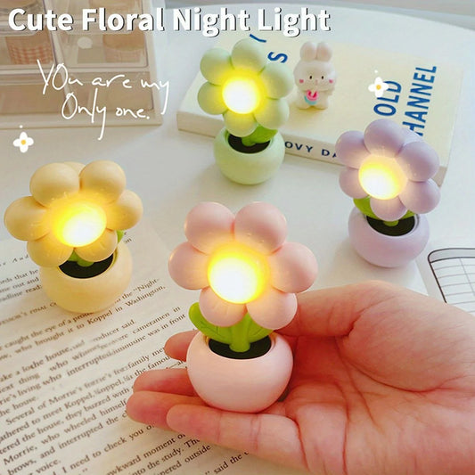 Mini Floral Desk Lamp