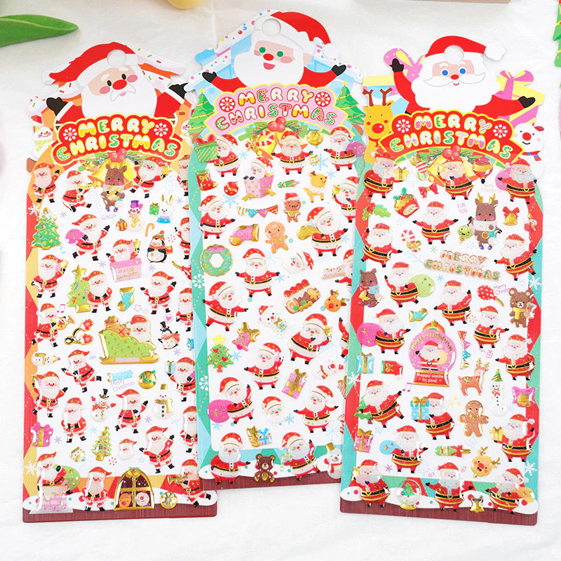 Christmas 3D Puffy Stickers
