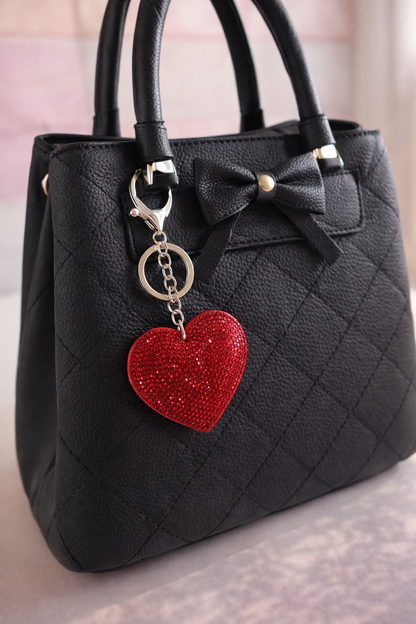 Bling rheinstone keychain / bag charm