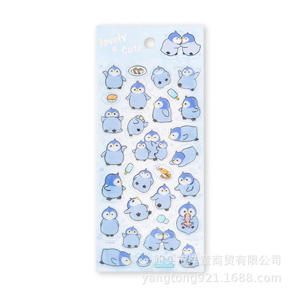 Kawaii Animals Crystal Decorative Sticker