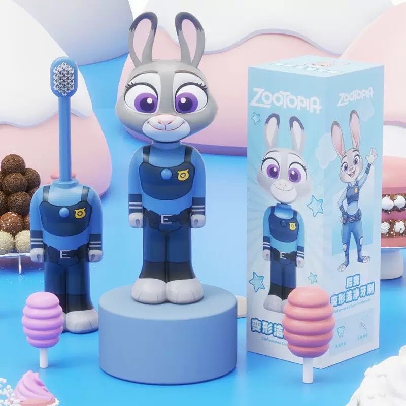 zootopia /Mario cartoon Tooth Brush
