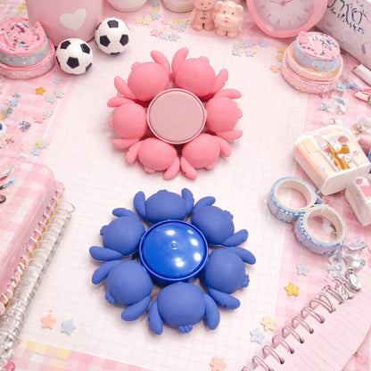 Fidget spinning highlighter