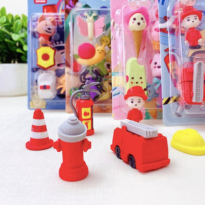 Fireman Eraser Pack