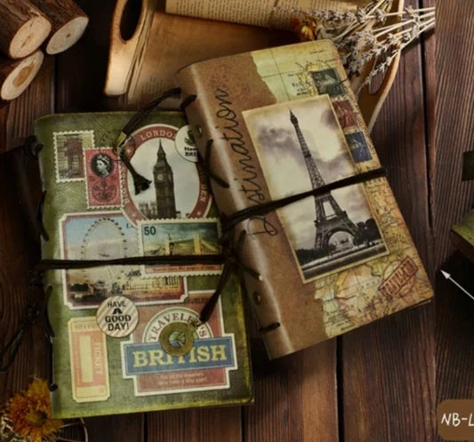 Vintage Leather Diary