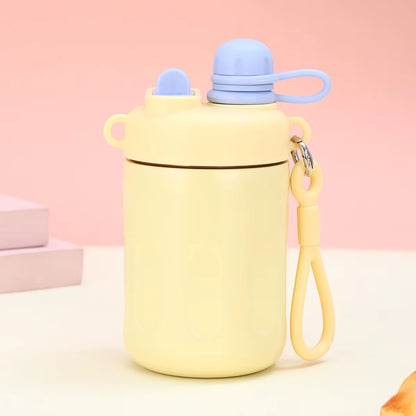 2 in 1 Pastel Stainless Steel Vaccum Sipper Bottle ( 500 ML )