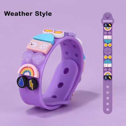 Diy Dots Lego Silicon Wrist Band