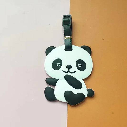 Panda Luggage Tag