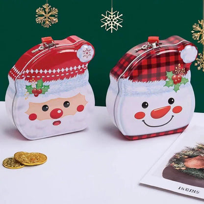Christmas Money Tin Box