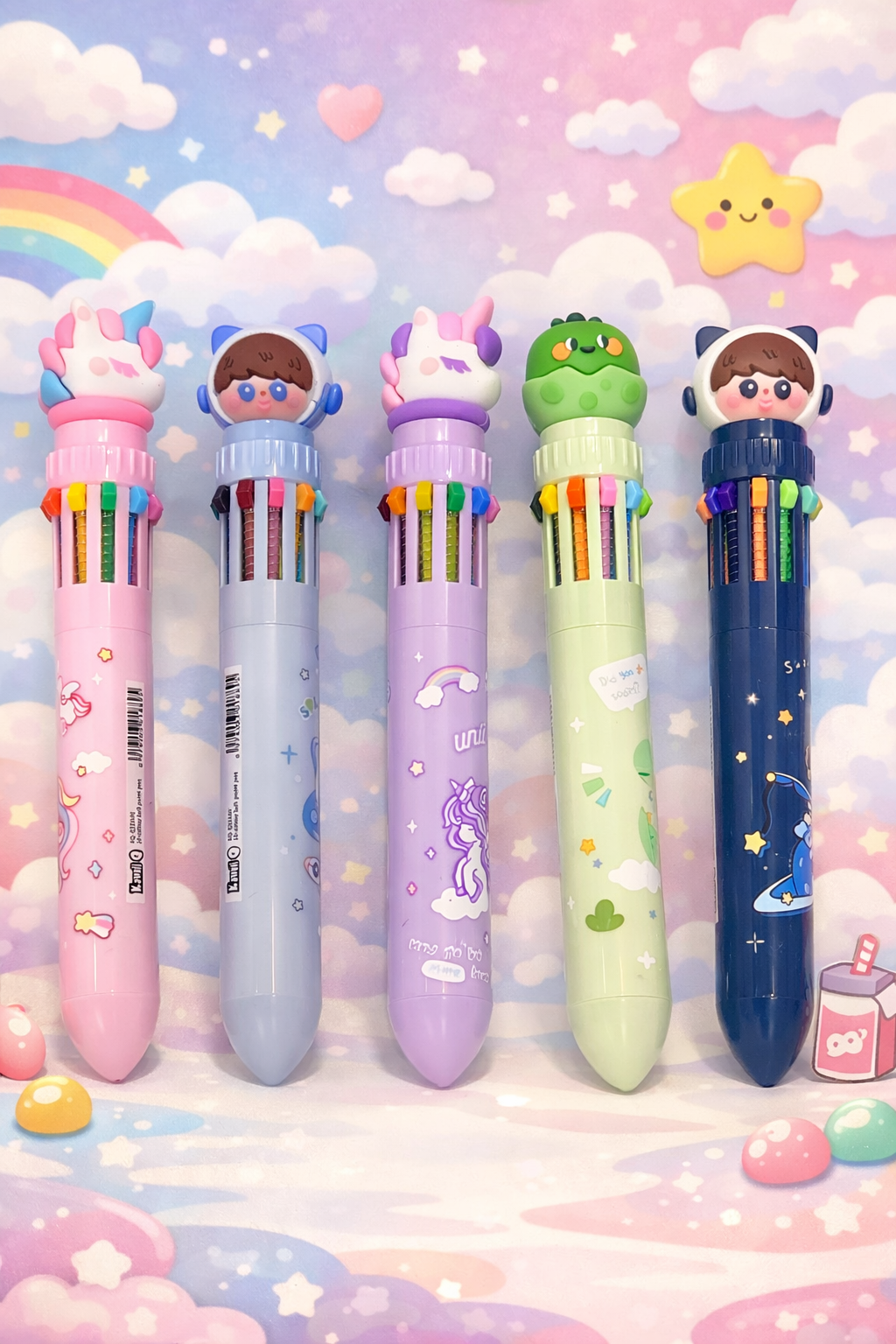 10 in 1 Kawaii Pen