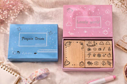 Lovely World Wooden Stamp