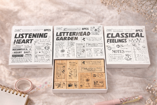 Classic Everyday Wooden Stamp