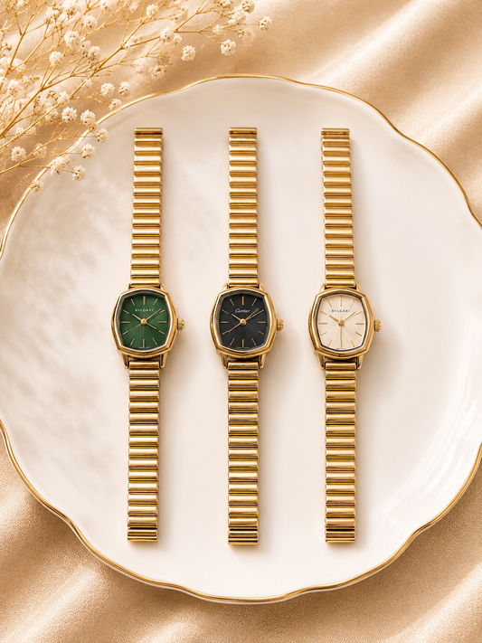 Vintage Hexagon Shape Watch