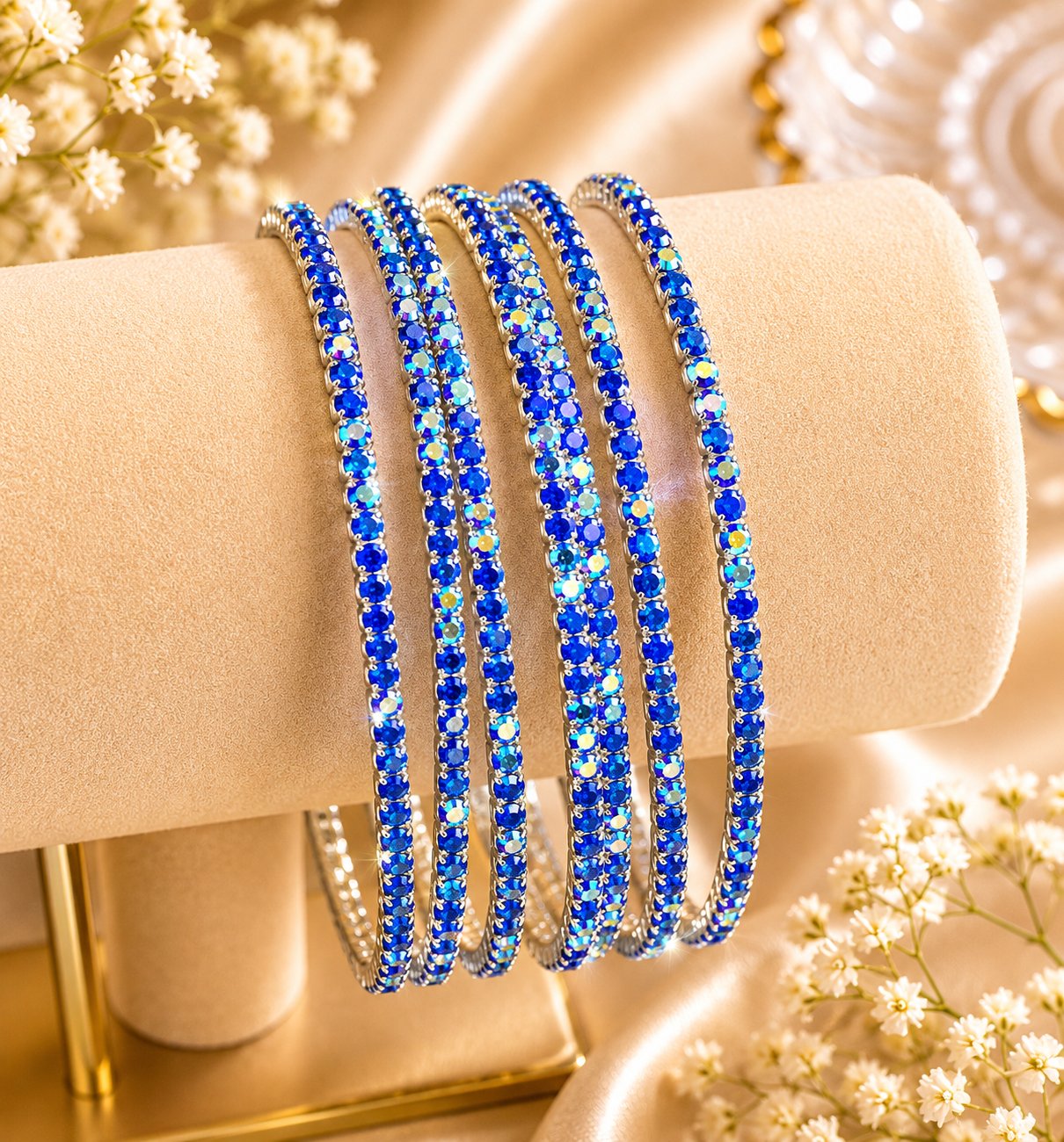 Stackable Crystal Bracelet
