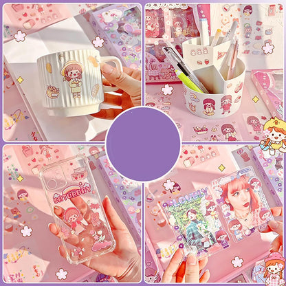 Kawaii QT Sticker Box - 100 Pcs