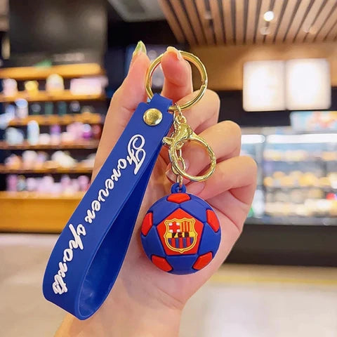 Football keychain