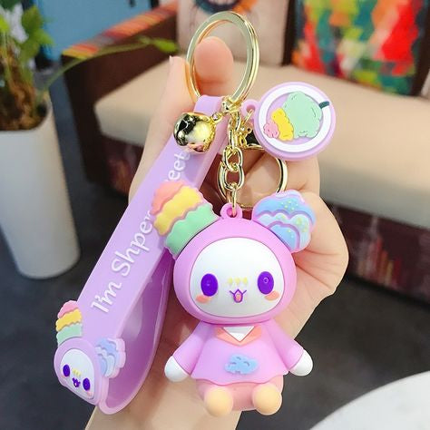 Kawaii doll cute keychain