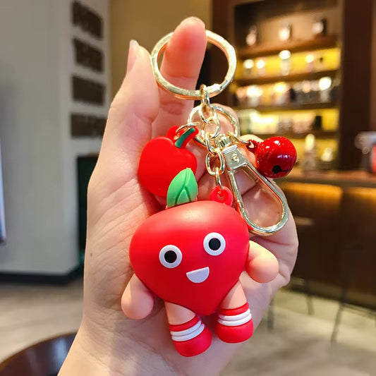 Mix media keychain