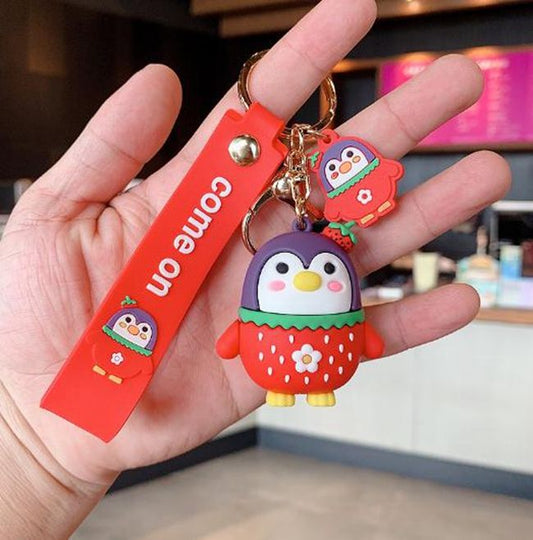 cute penguin keychain