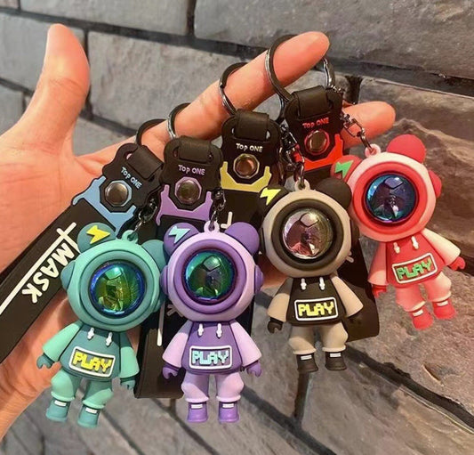 Spaceman Keychain