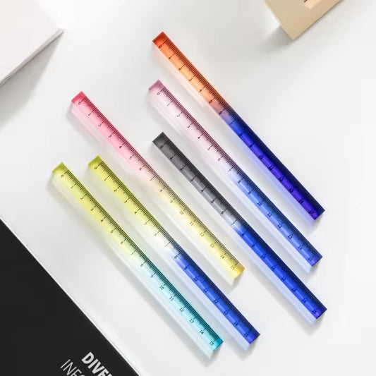 3D Crystal Ruler- 30 CM and 20 CM