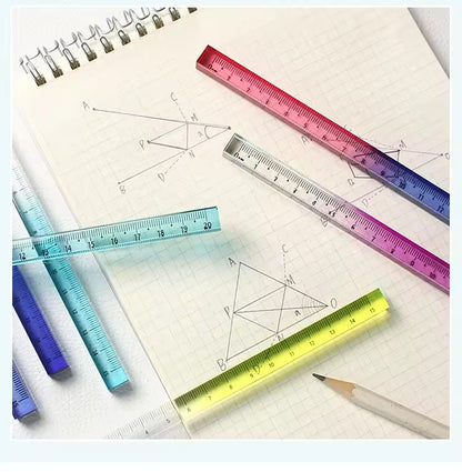 3D Crystal Ruler- 30 CM and 20 CM
