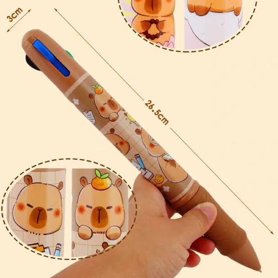 Cappy beara kawaii  jumbo 4 in 1 pen