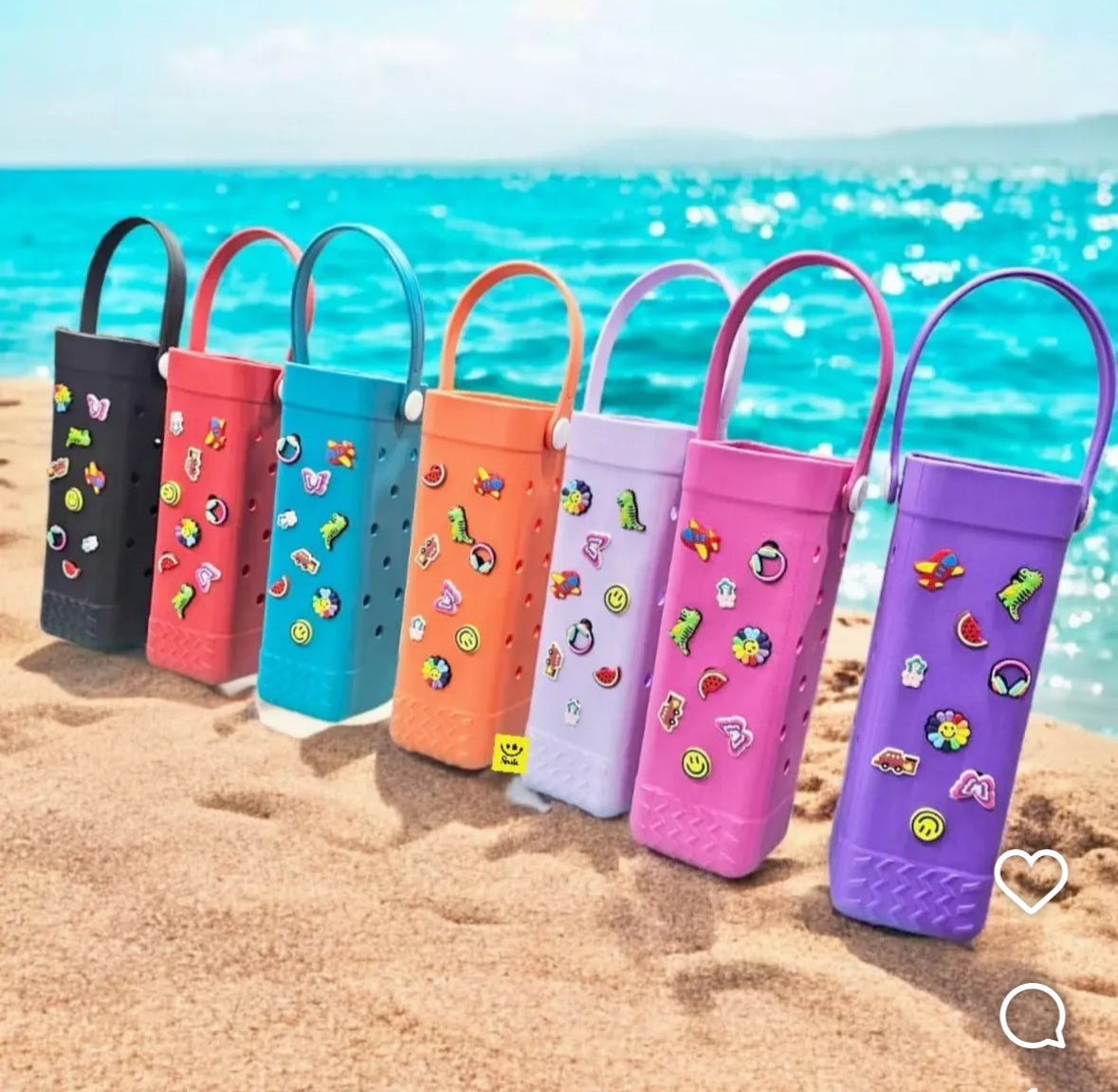 Crocs water bottle bag