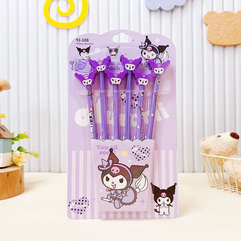 Sanrio Pencil Eraser Topper Set