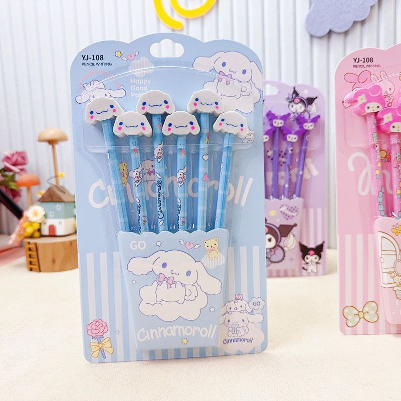 Sanrio Pencil Eraser Topper Set