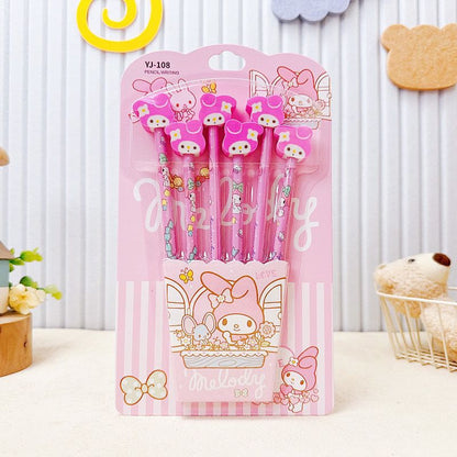 Sanrio Pencil Eraser Topper Set