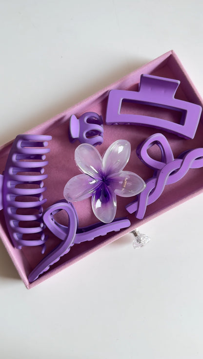 Pintresty Korean Hair Claw Clip Set