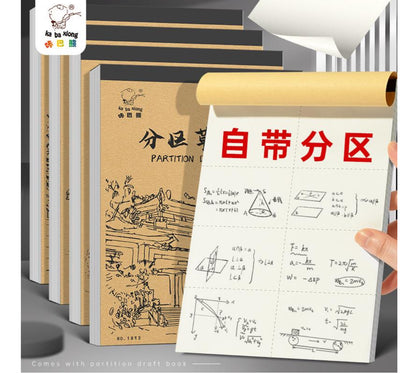 Draft note book with sections -100 pages