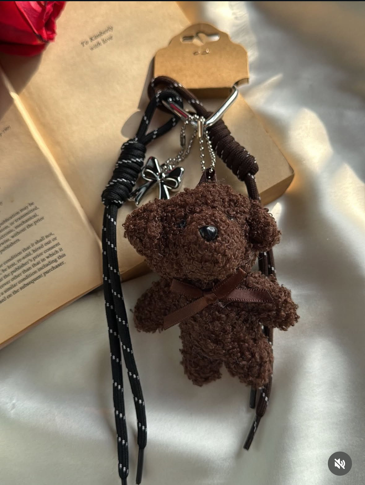 Korean kawaii bag charms keychain