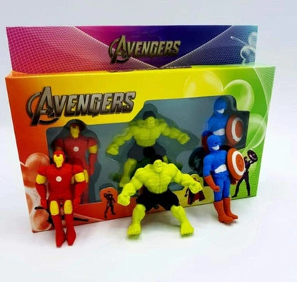 Avengers eraser set