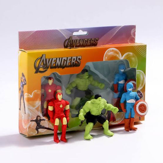 Avengers eraser set