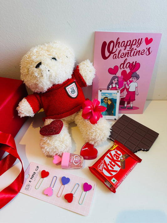 Valentines day teddy mega hamper 0.1