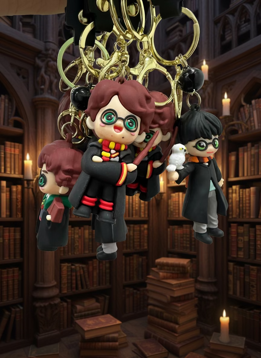 Harry potter keychain