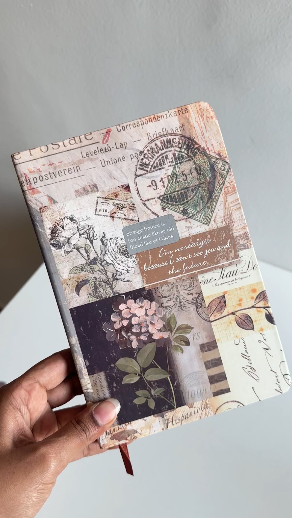 Vintage Journaling Diary