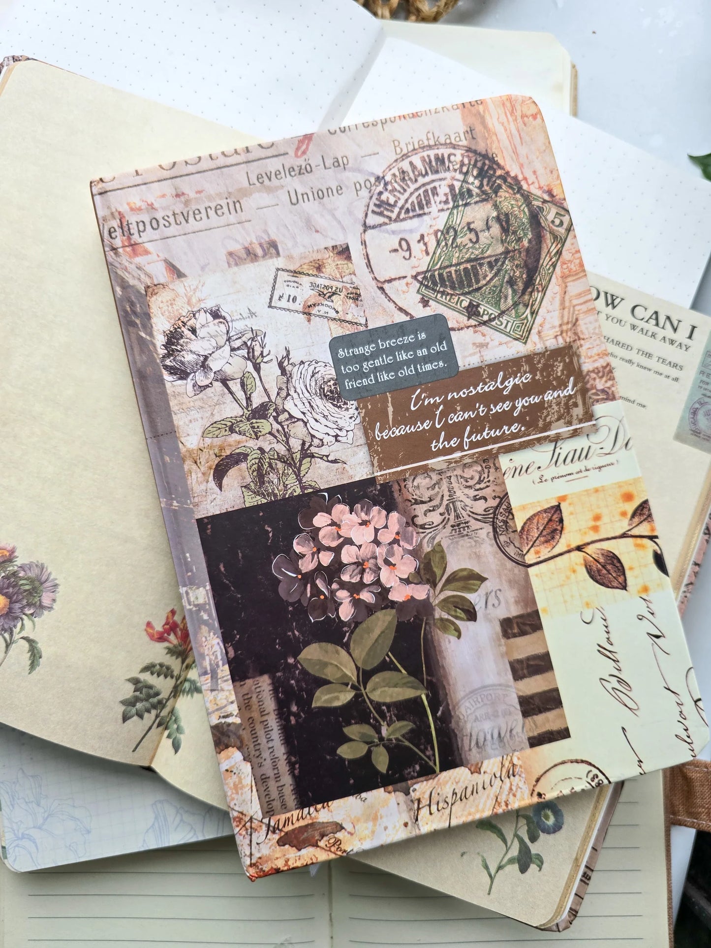 Vintage Journaling Diary