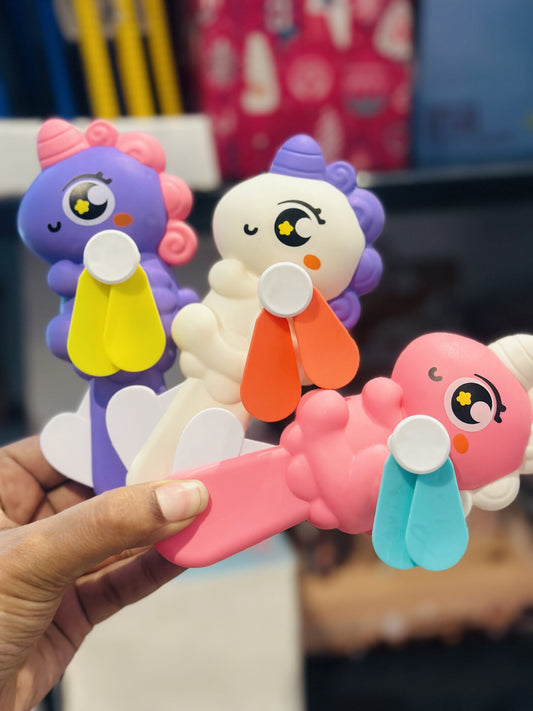 Unicorn Manual Handfan