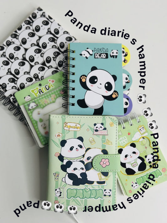 Cute Panda Book Hamper