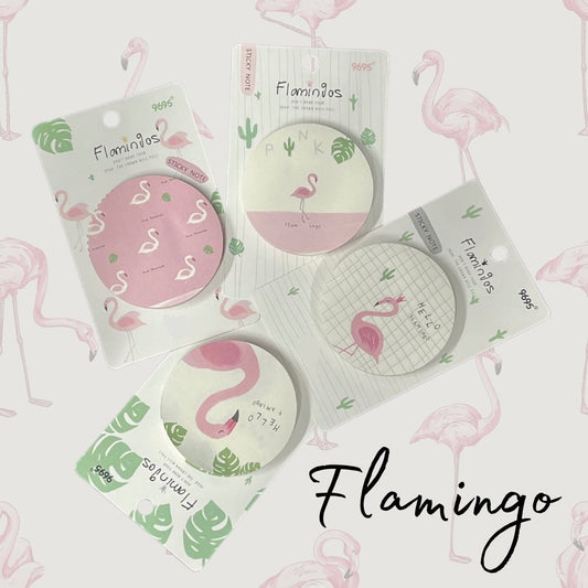 Flamingo sticky note