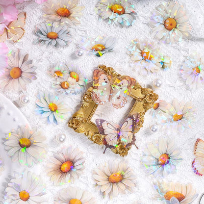 Flower Bloom Sticker Box - 60 Pcs