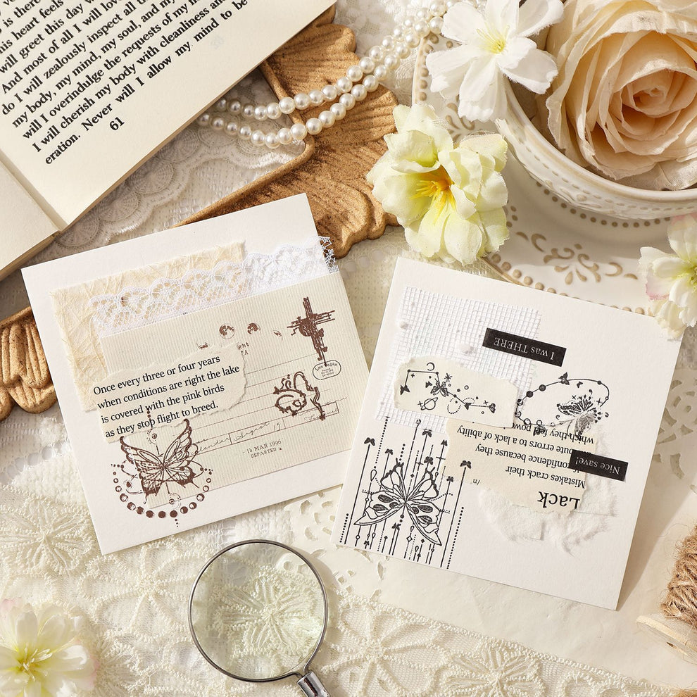 Twilight Flower Stamp Set - 6 Pcs