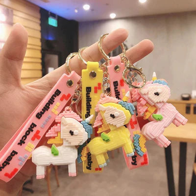 unicorn keychain