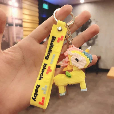 unicorn keychain